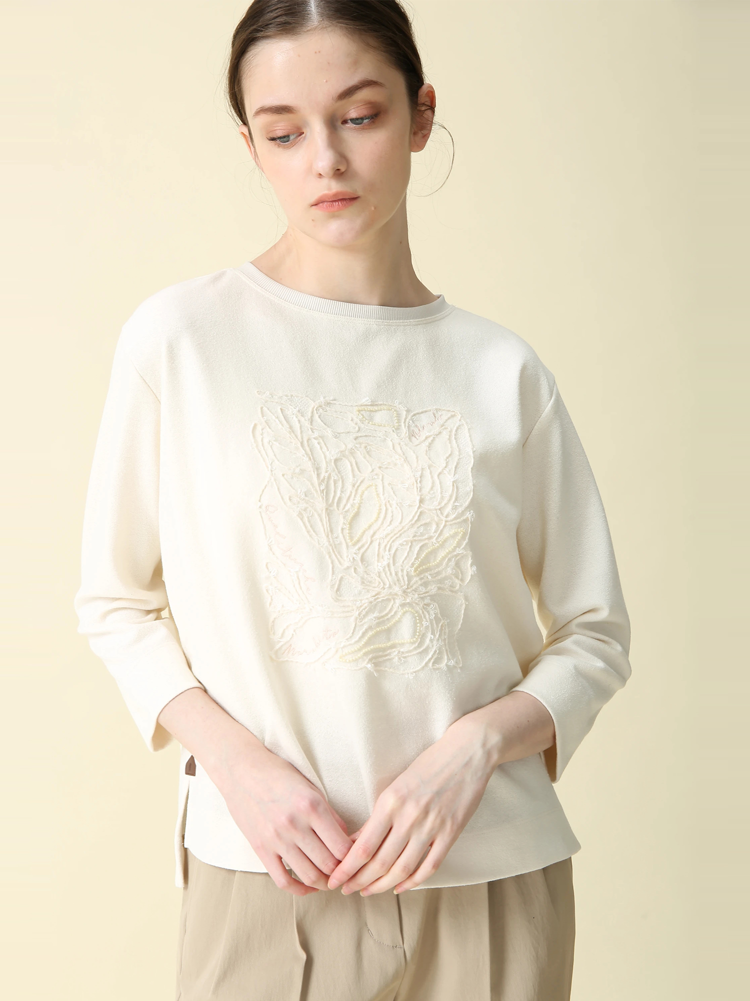 ブークレダンボールプルオーバー ｜ MORABITO BLANC（モラビトブラン