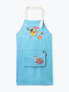 パッカブルエプロン【惑星たこ焼き】 / Hare no hi（ハレノヒ）の