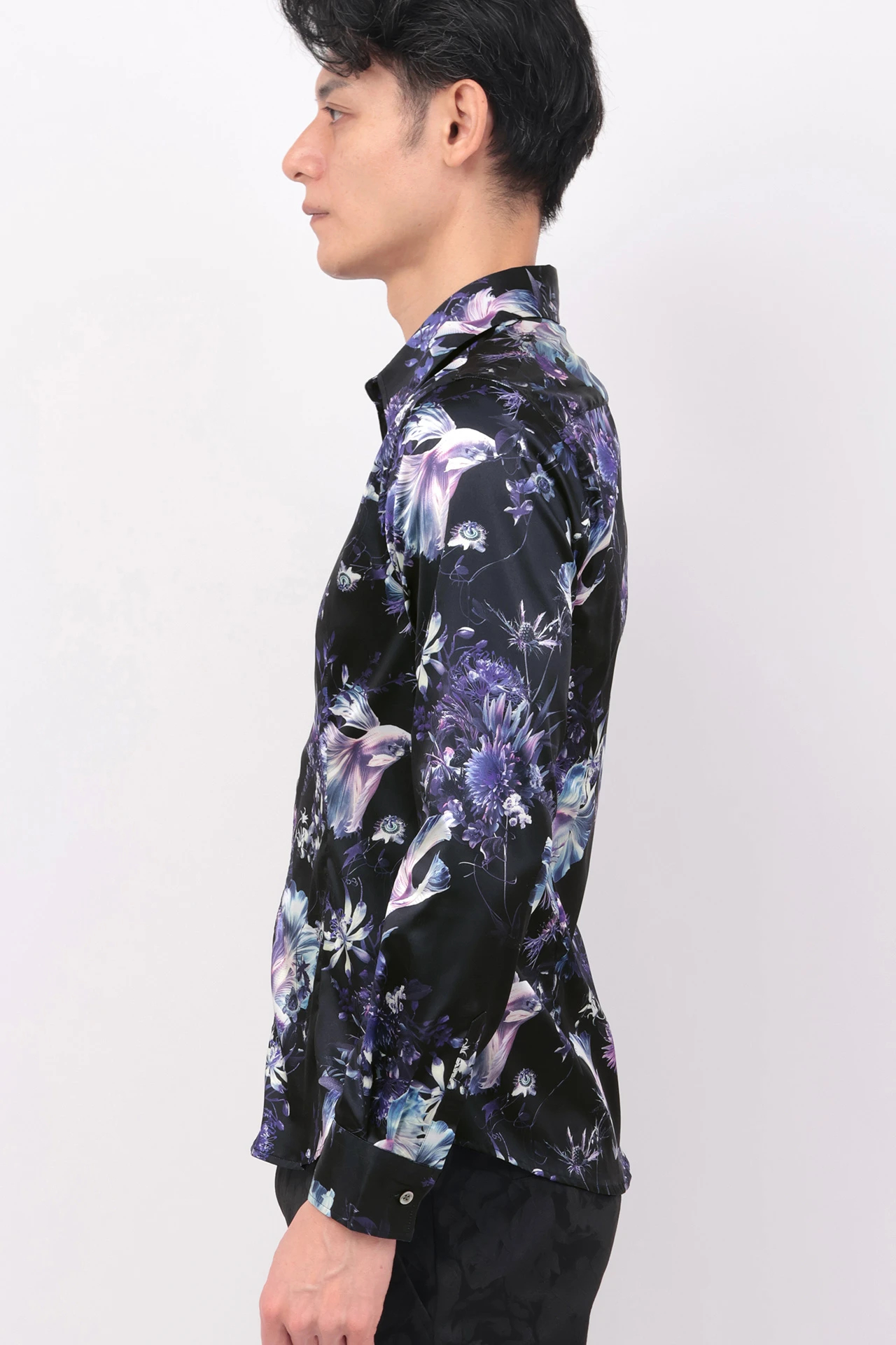 TORNADO MART∴アクアフラワープリントシャツ / TORNADO MART