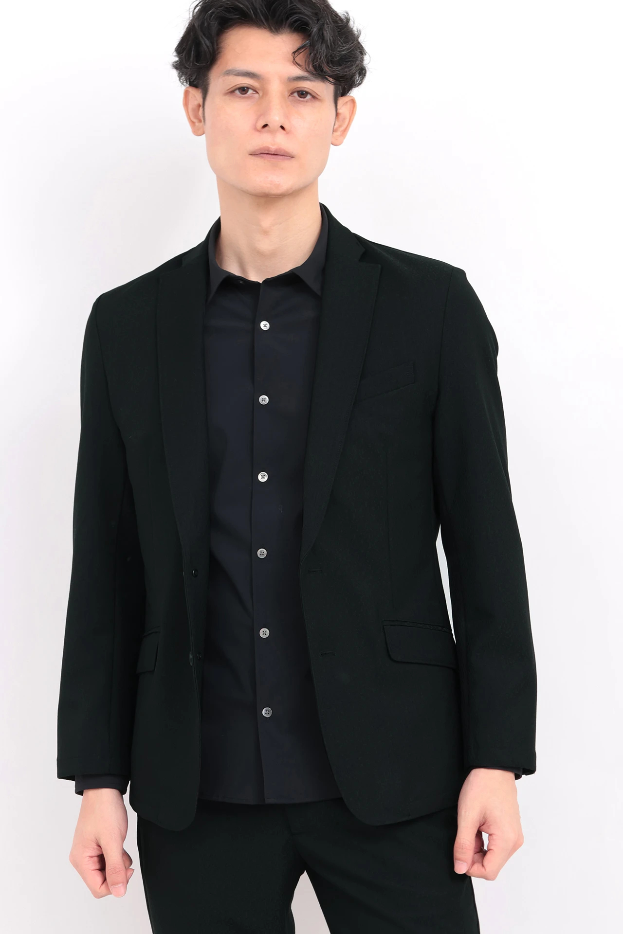 ZERO by TORNADO MART∴TRブライトストレッチジャカードジャケット