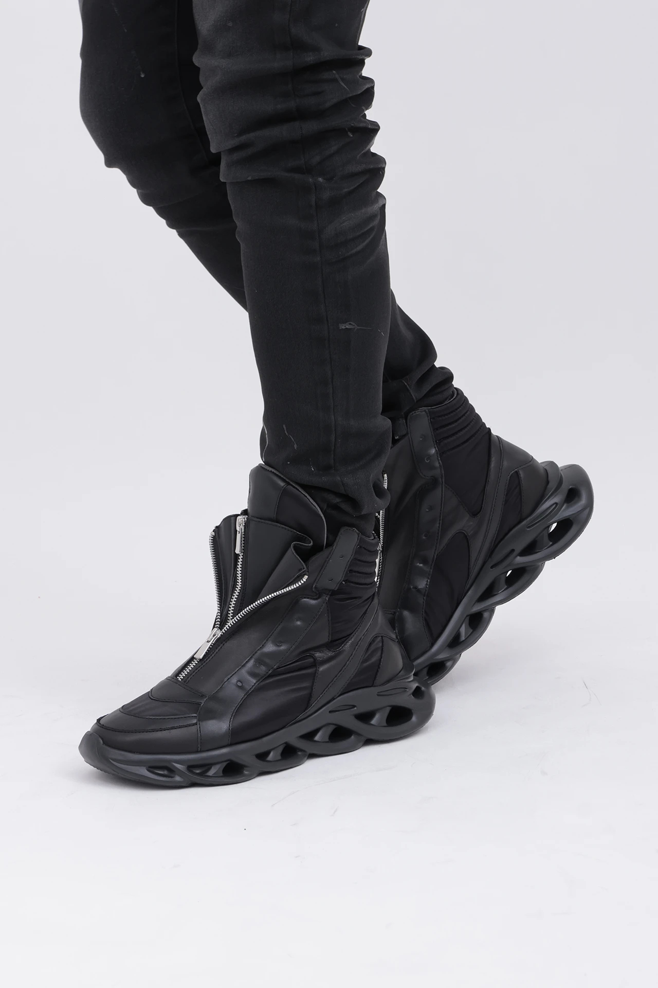 TORNADO MART∴アーチグリットツインZIPブーツ