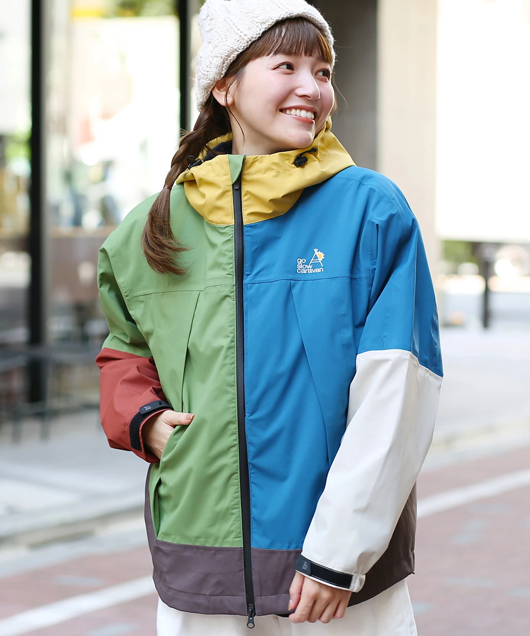 go slow caravan クレイジー3WAYパーカージャケット【WEB限定】 【3月2