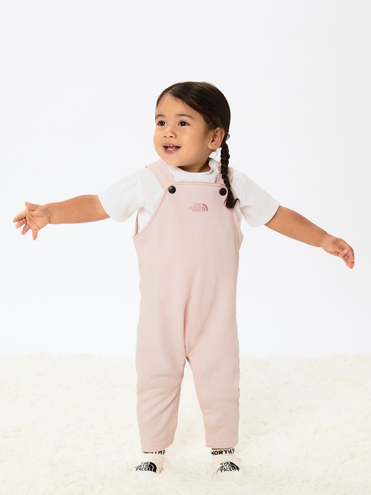 公式】スウェットロゴオーバーオール（ベビー）｜ザ・ノース・フェイス
