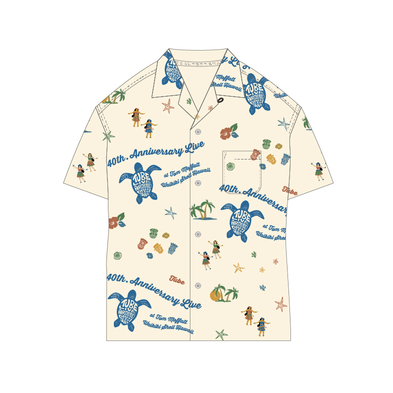 オリジナルアロハシャツ | TUBE OFFICIAL GOODS STORE