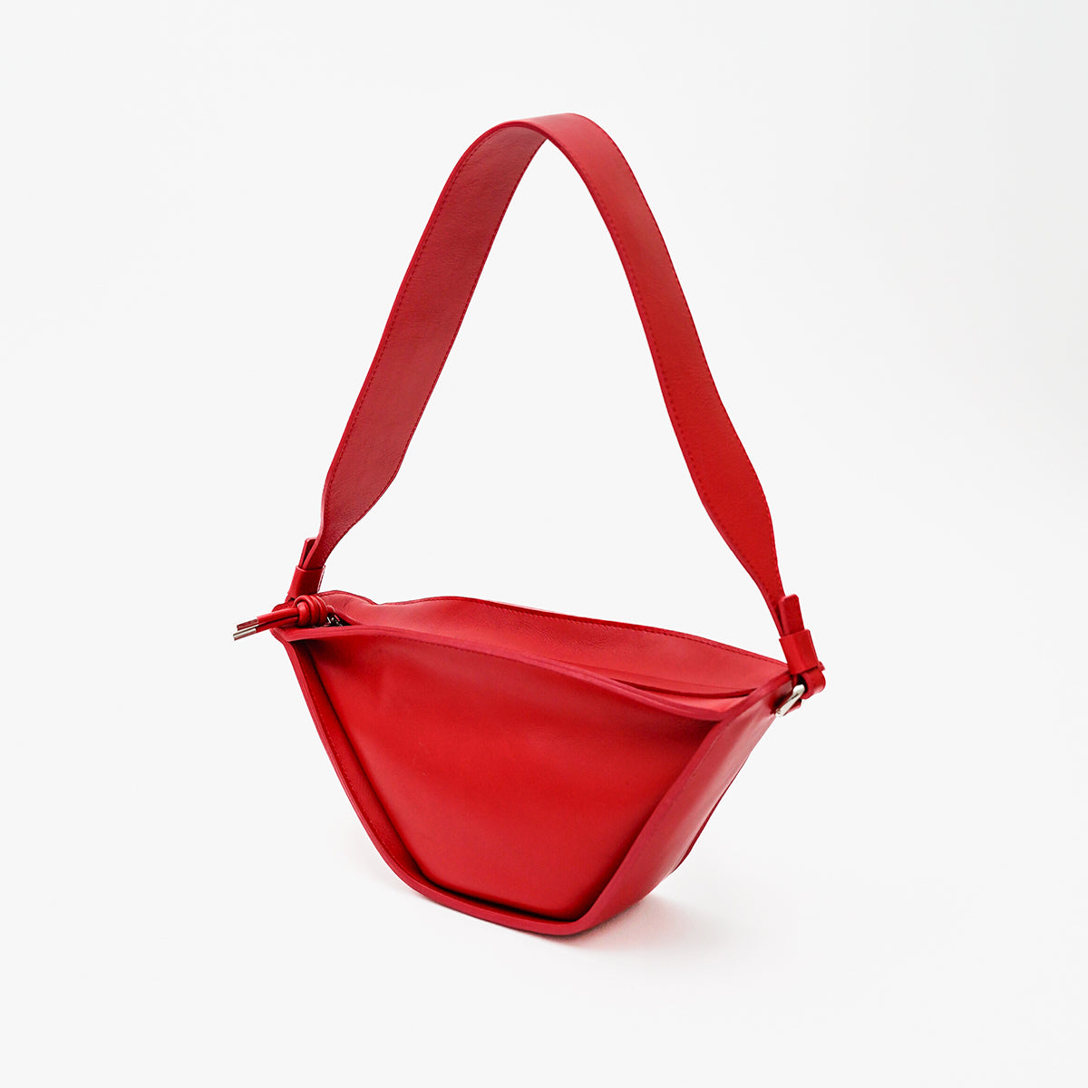 HERRIE MOON SAC / RAPTO FLEX｜上質レザーの舟形ショルダーバッグ