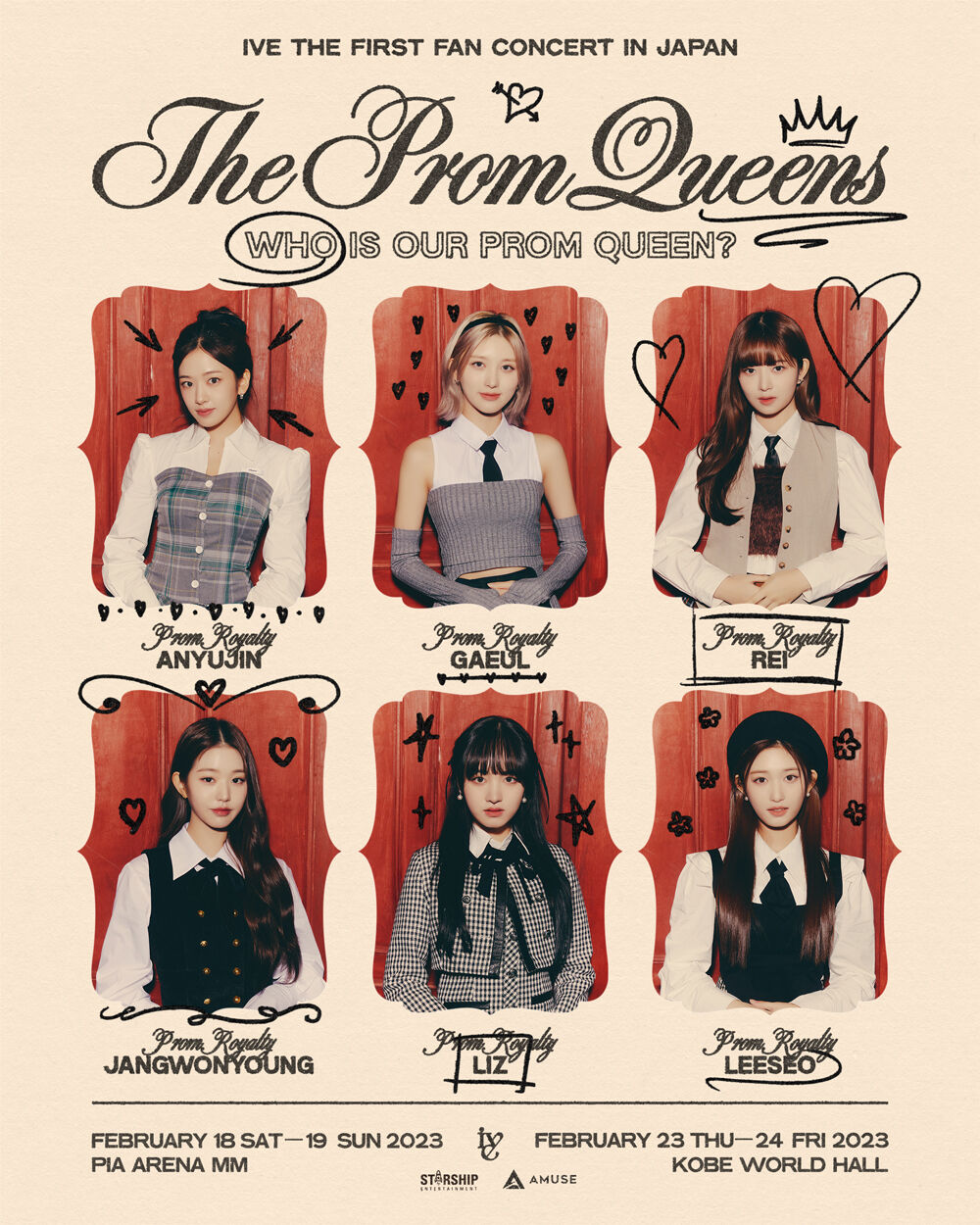 IVE THE FIRST FAN CONCERT “The Prom Queens” IN JAPAN | SCHEDULE