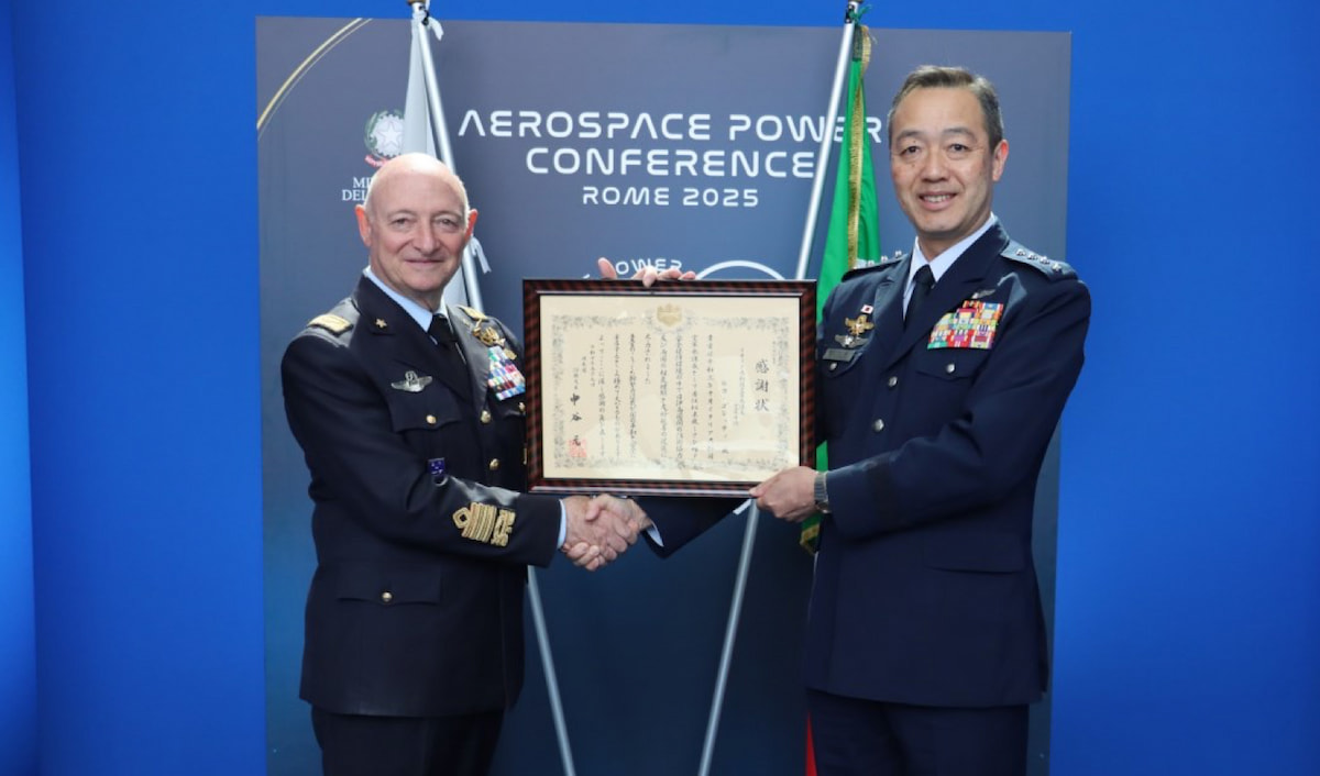 内倉航空幕僚長、イタリアASPC25に参加（5月8日〜9日）｜Jディフェンス