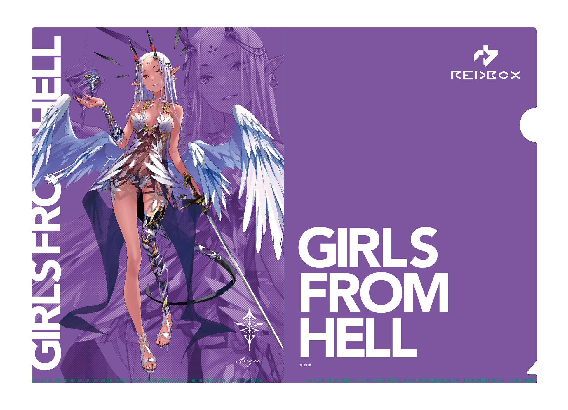 クリアファイル3枚セット GIRLS FROM HELL／Bセット - Tokyo Otaku Mode