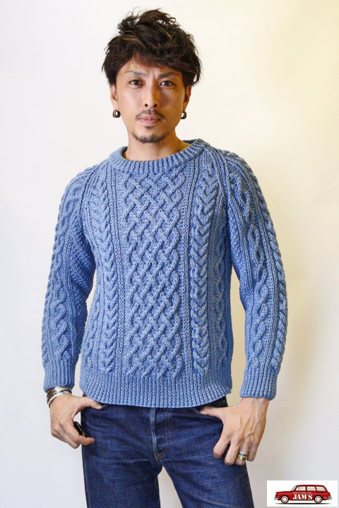 INVERALLAN」 1A CREW NECK SWEATER インバーアラン クルーネック