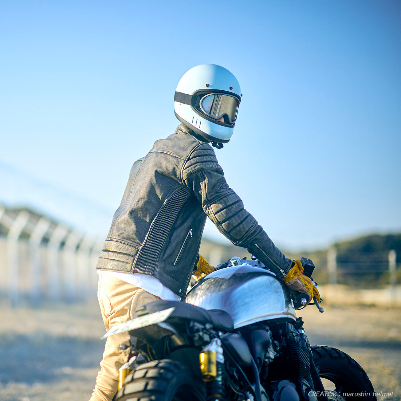 試着無料】エイジオブグローリー ロッカー - バイク レザー ジャケット