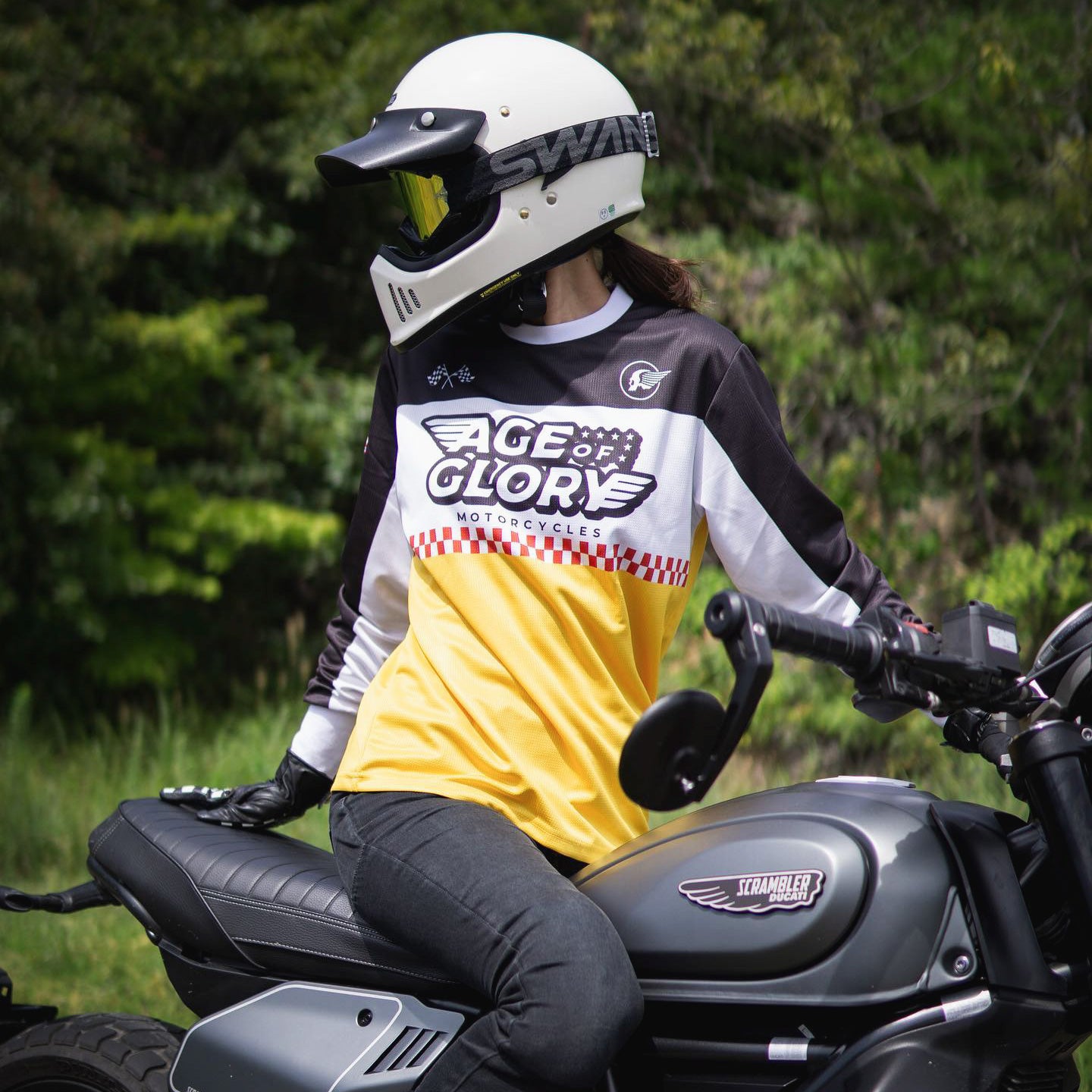 エイジオブグローリー ウイングス メッシュ - バイク モトジャージ