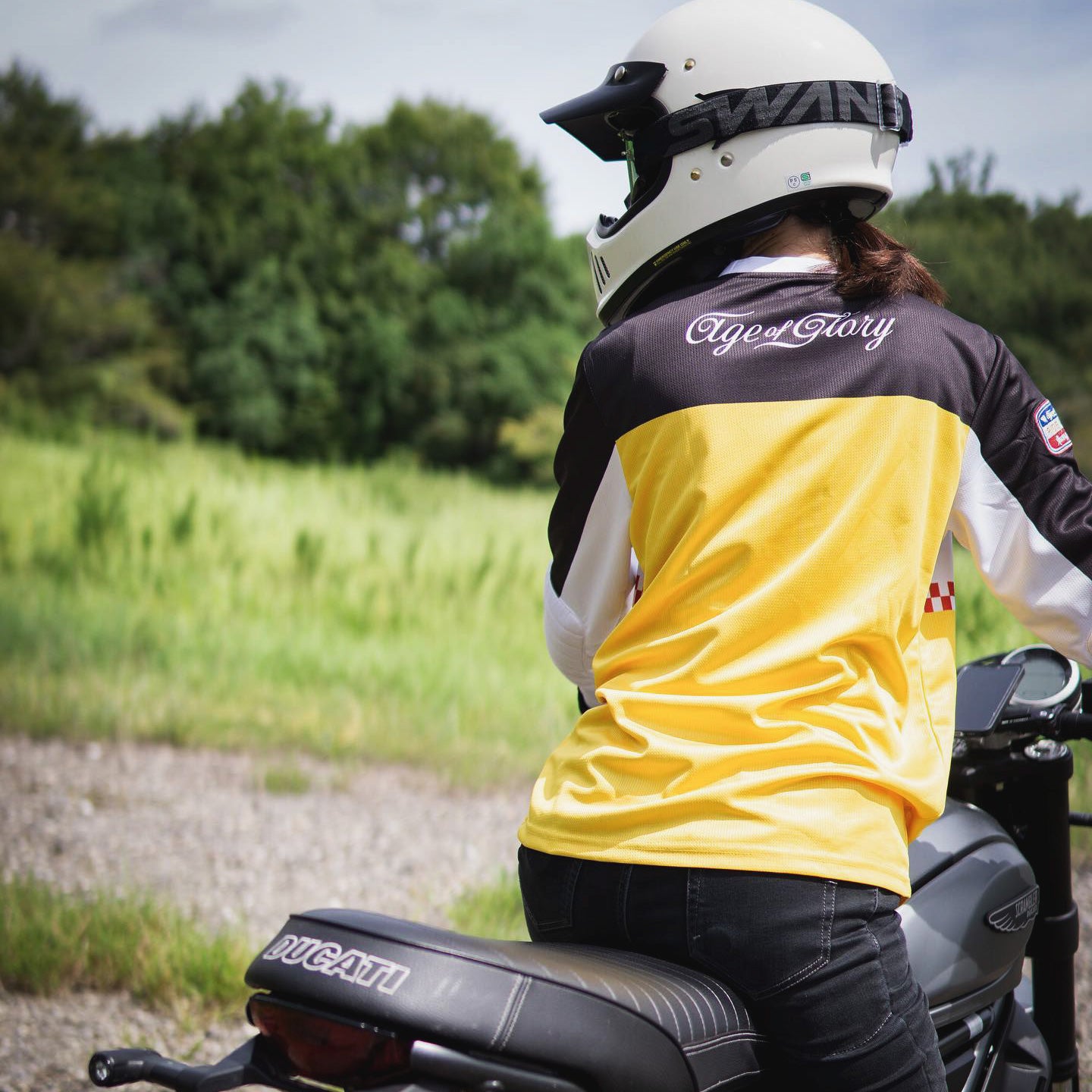 エイジオブグローリー ウイングス メッシュ - バイク モトジャージ