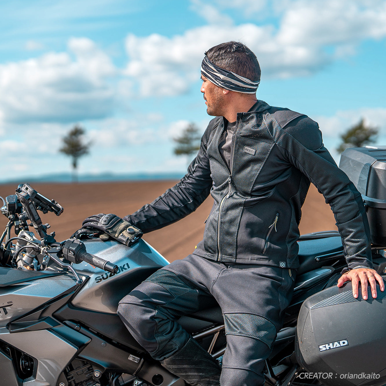 試着無料】バイク インナープロテクター メッシュジャケット 春夏用