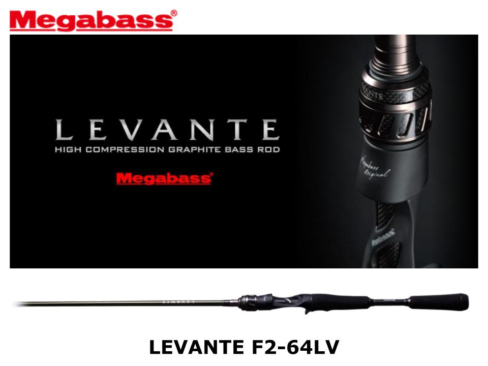 Pre-Order Megabass Levante Baitcasting F2-64LV – JDM TACKLE HEAVEN