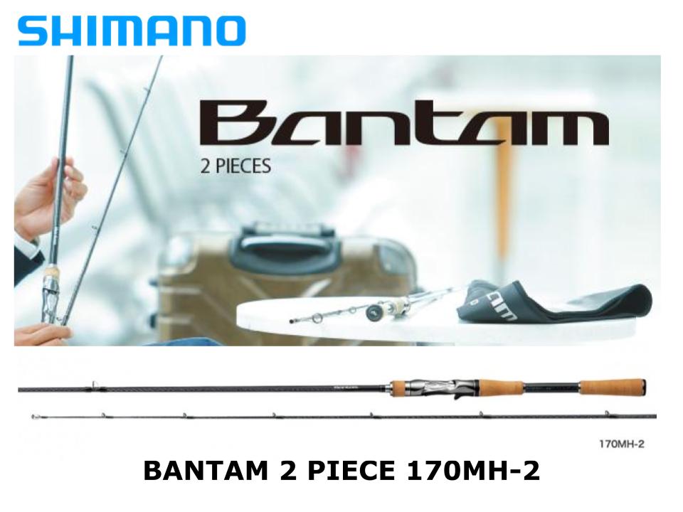 Shimano Bantam 2 Piece Baitcasting 170MH-2 – JDM TACKLE HEAVEN