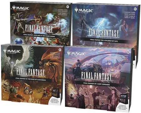 MAGIC FINAL FANTASY SCENE BOX set of 4 (RELEASES 12/05/25