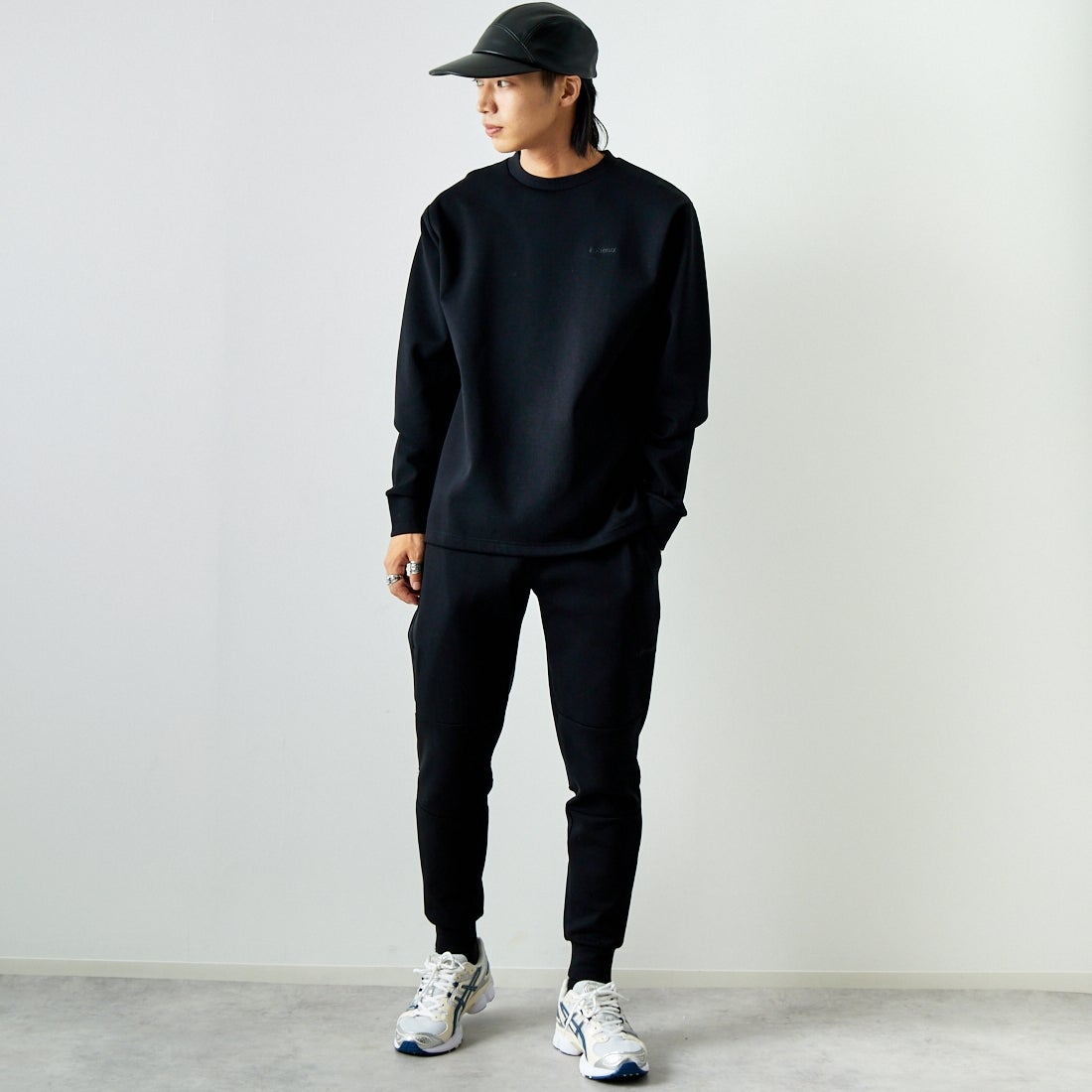 phenix [プラスフェニックス] 別注 ダンボールニット クルーネック