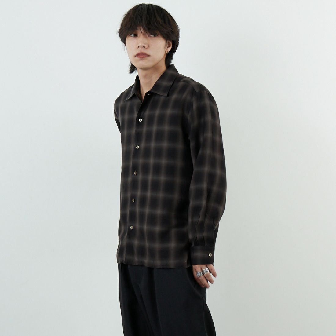 MANUAL ALPHABET [マニュアルアルファベット] ツイルフェードチェック