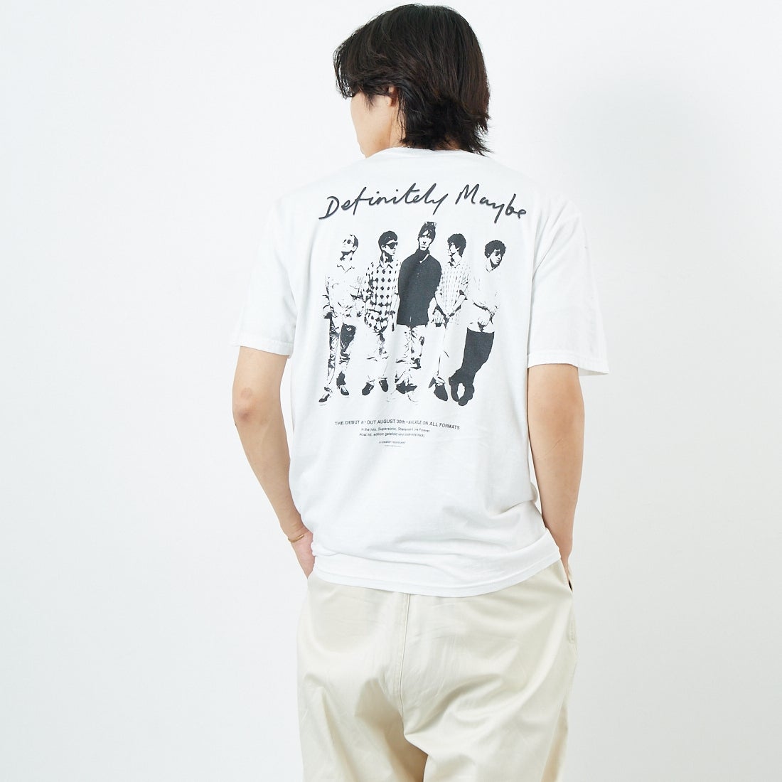 THRIFTY LOOK [スリフティールック] oasis ショートスリーブTシャツ
