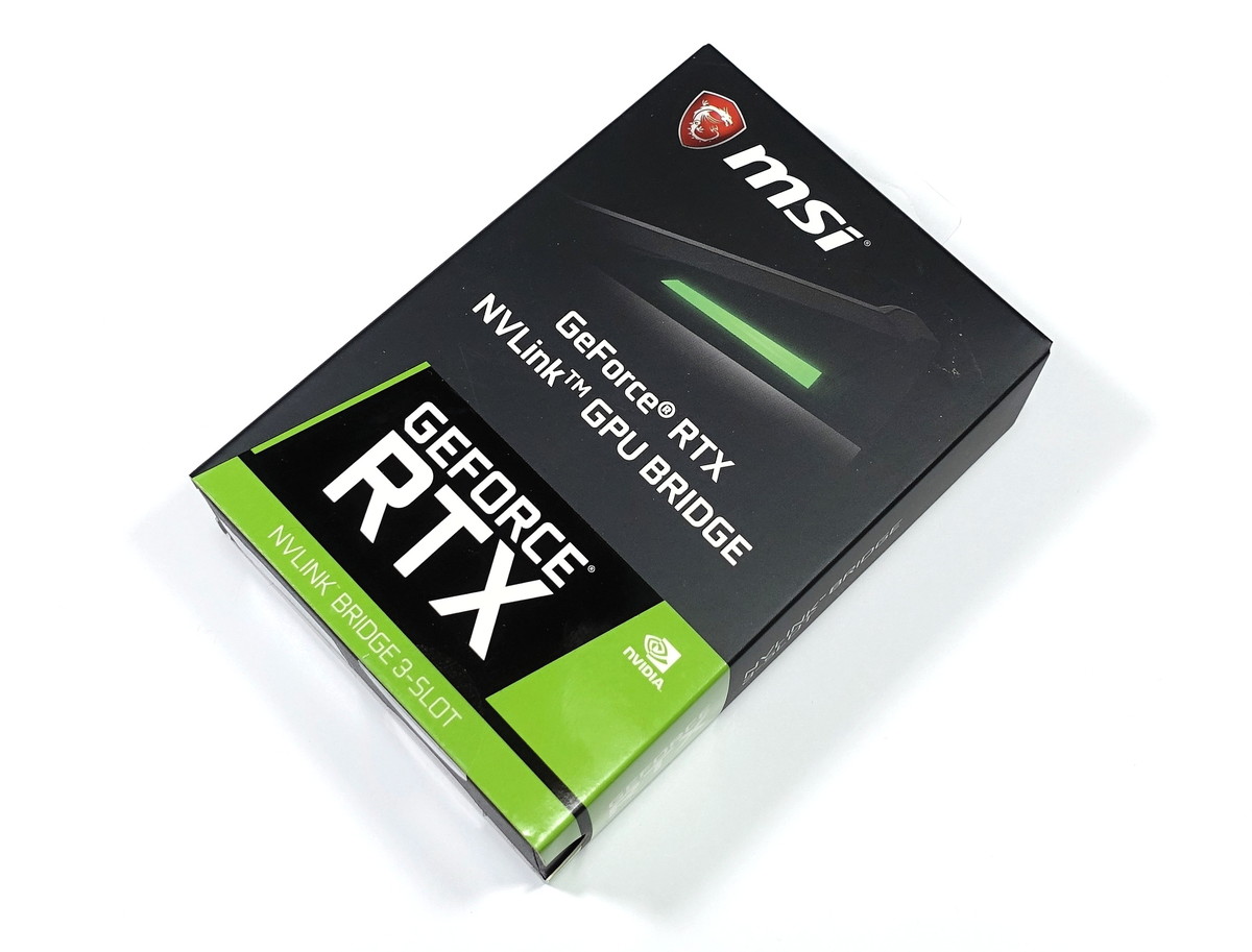 MSI NVLink GPU Bridge」をレビュー | 自作とゲームと趣味の日々