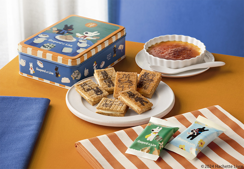 シュガーバターの木×リサとガスパール」第2弾はクリームブリュレ風