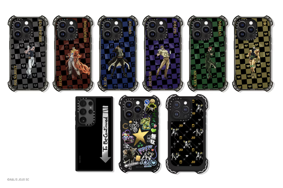 JoJo's Bizarre Adventure: Stardust Crusaders x CASETiFY