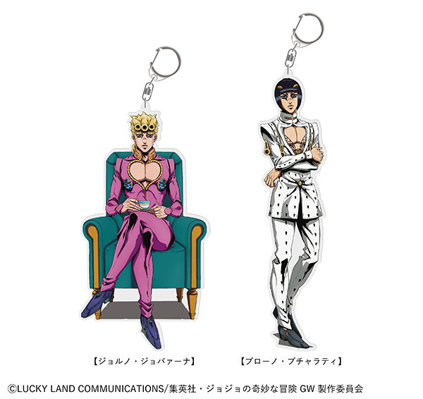 ジョジョの奇妙な冒険 ダイヤモンドは砕けない』アクリルキーホルダー