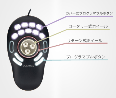 ShuttlePRO v2 | ジャパンマテリアルジャパンマテリアル