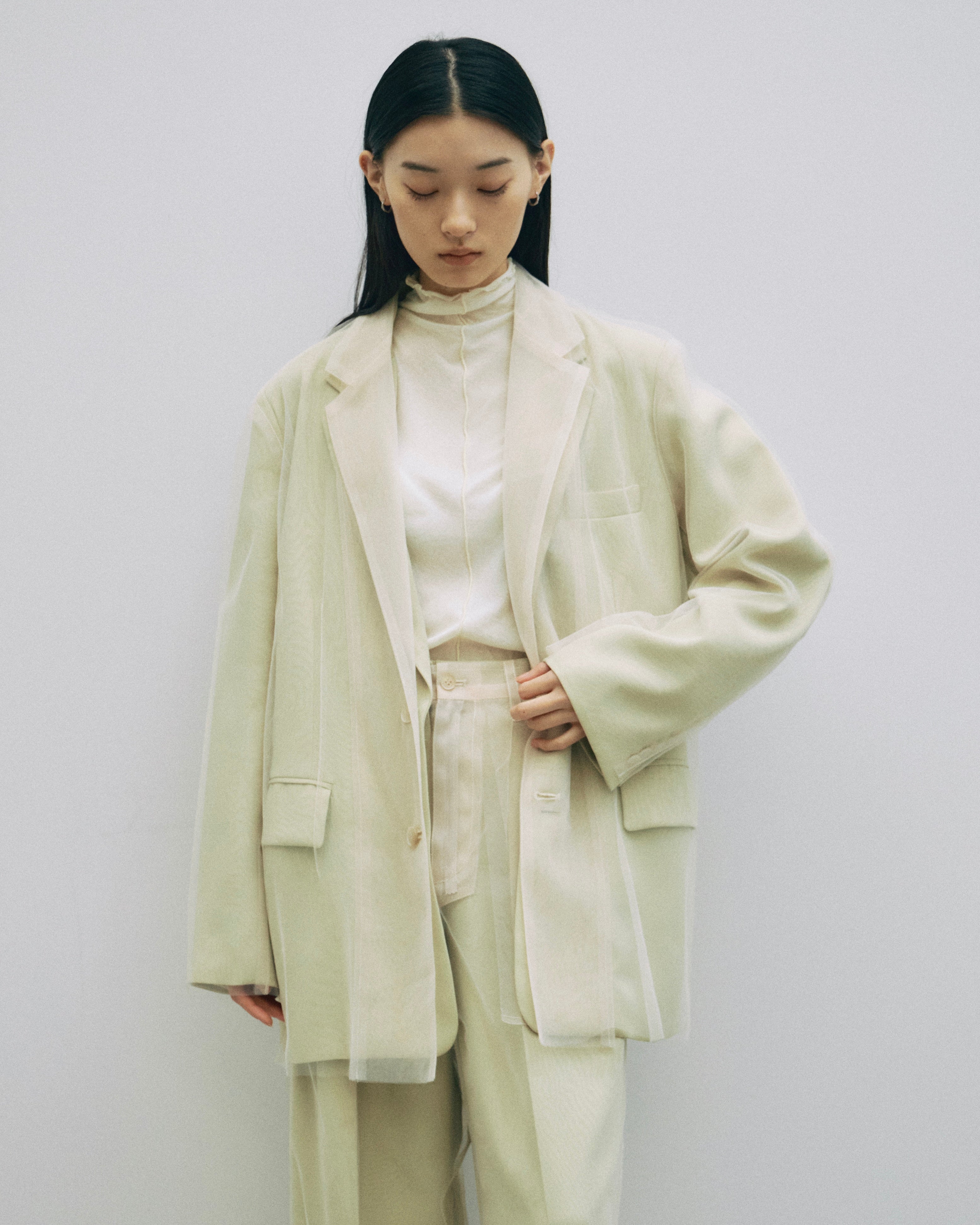 Tulle Layered Jacket – JSELF