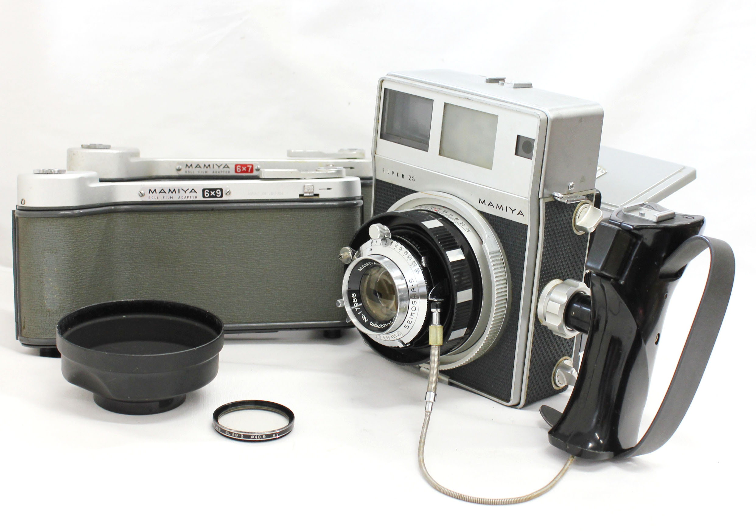 Mamiya Press Super 23 + Mamiya-Sekor 100mm F/3.5 + Focusing Screen