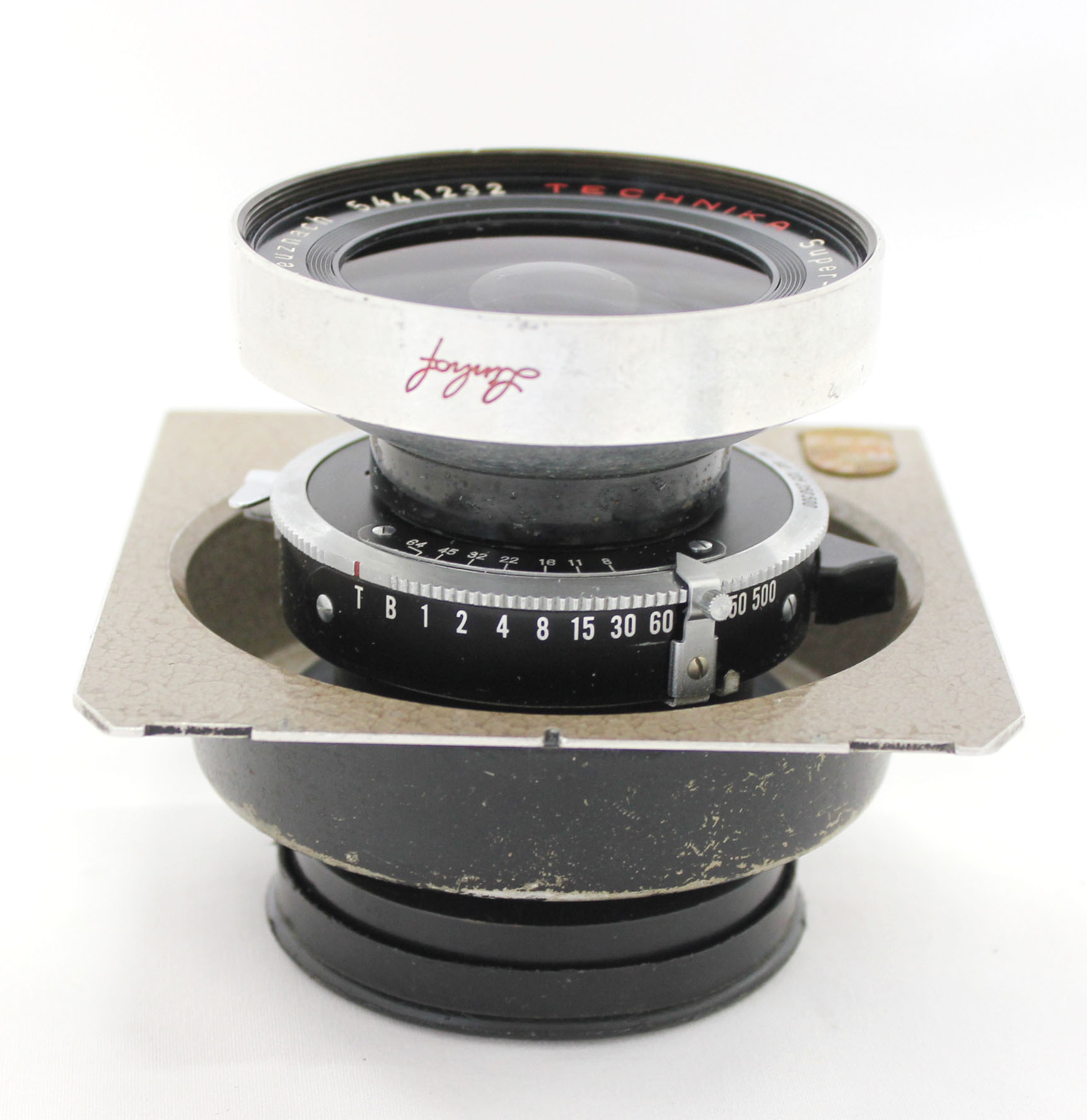 Schneider Kreuznach Technika Super Angulon 90mm F/8 Copal No.0