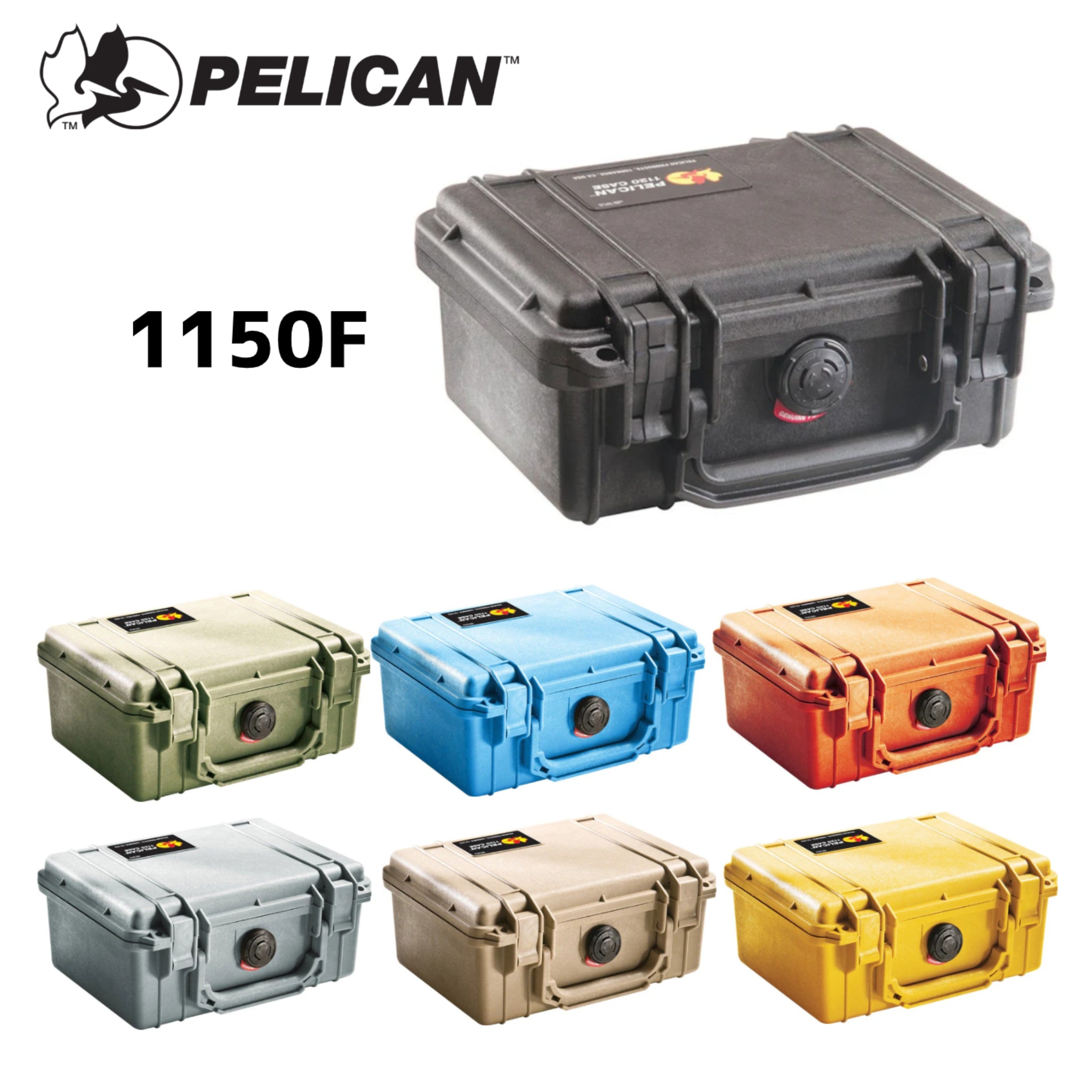 PELICAN 1150 プロテクターケース（PELI‑1150F）｜防水・耐衝撃