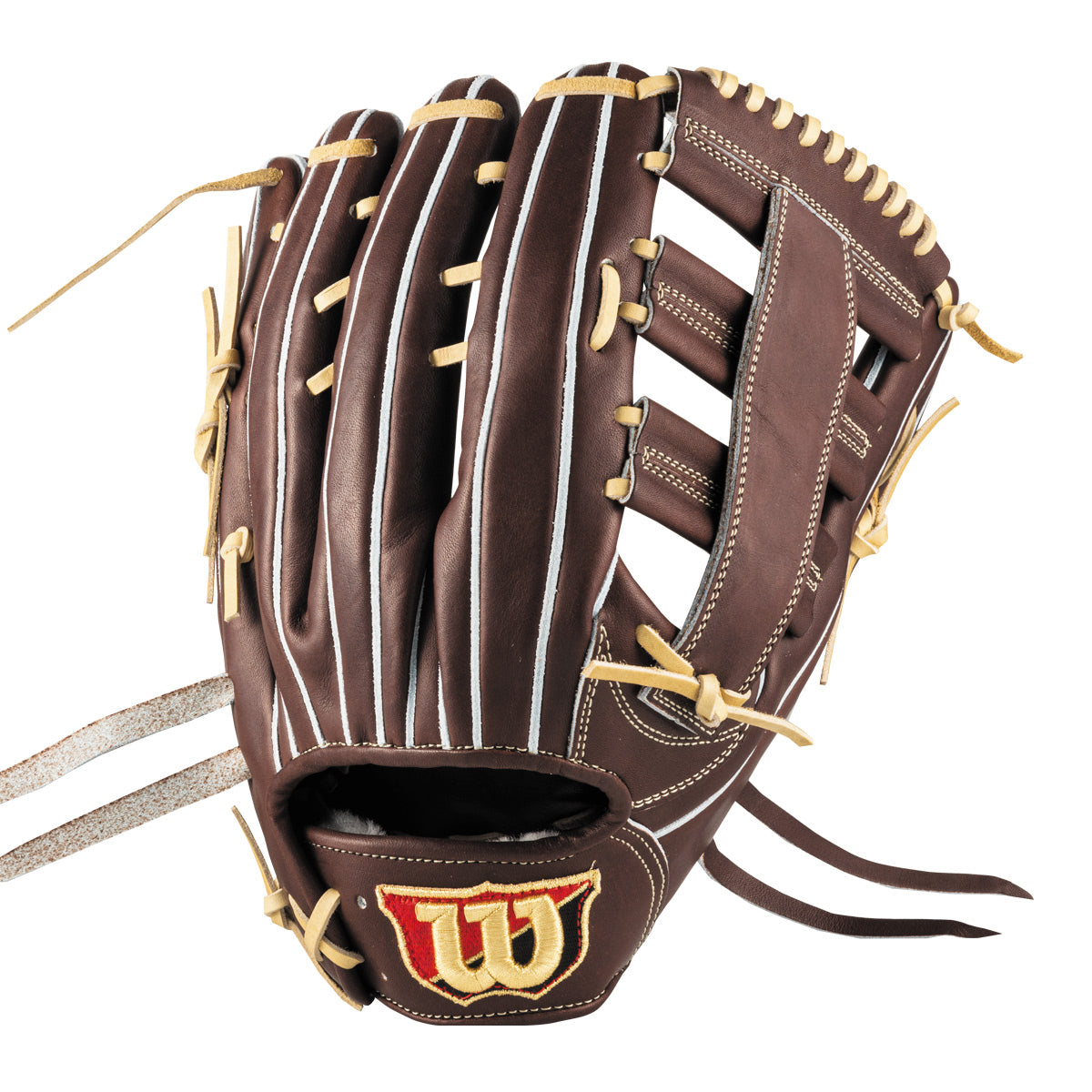 硬式用 Wilson Staff DUAL 外野手用 75型 - Tオレンジ by Wilson Japan