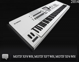 ヤマハ | MOTIF XF7 WH - シンセサイザー - MOTIF History