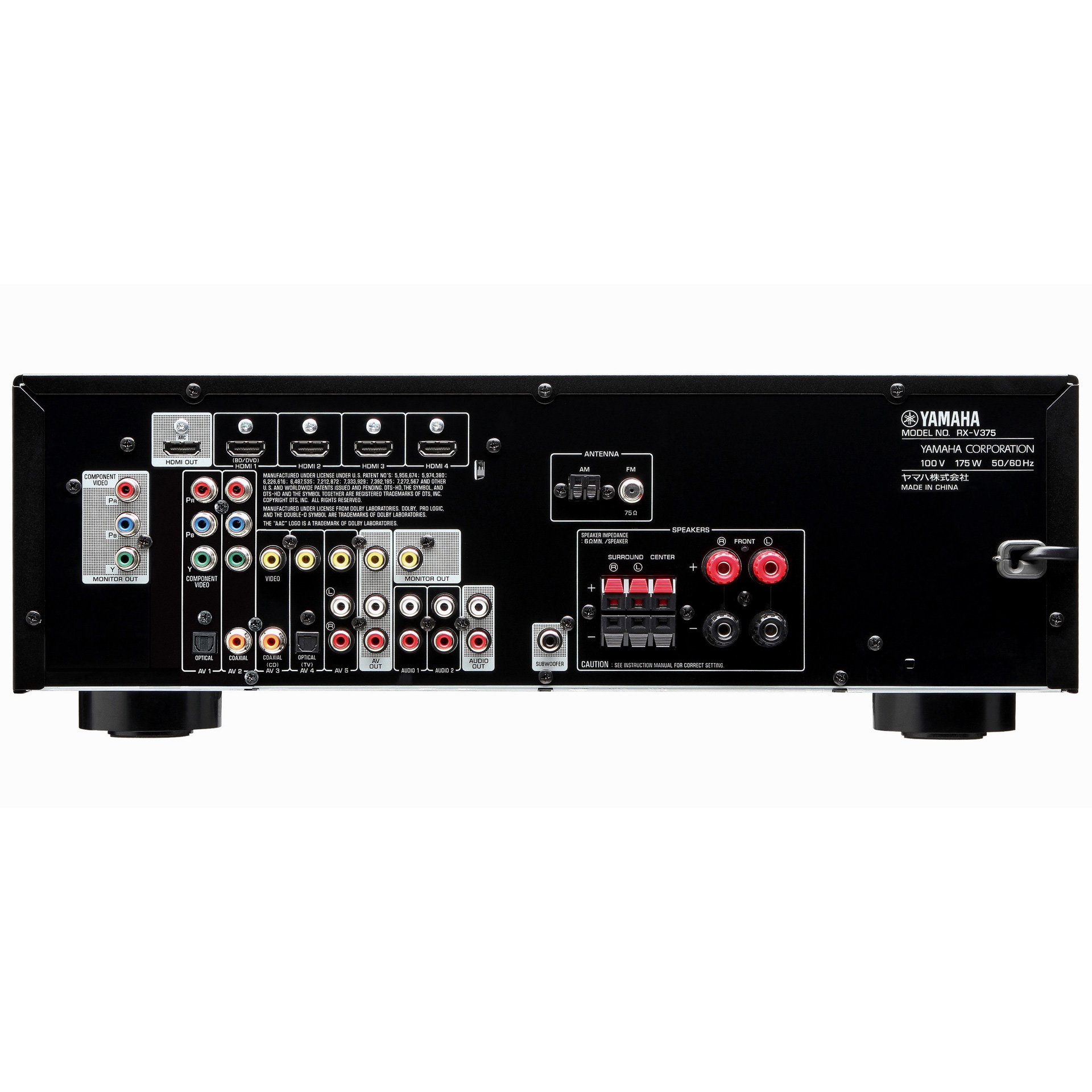 ヤマハ | RX-V375 - AVアンプ - 概要