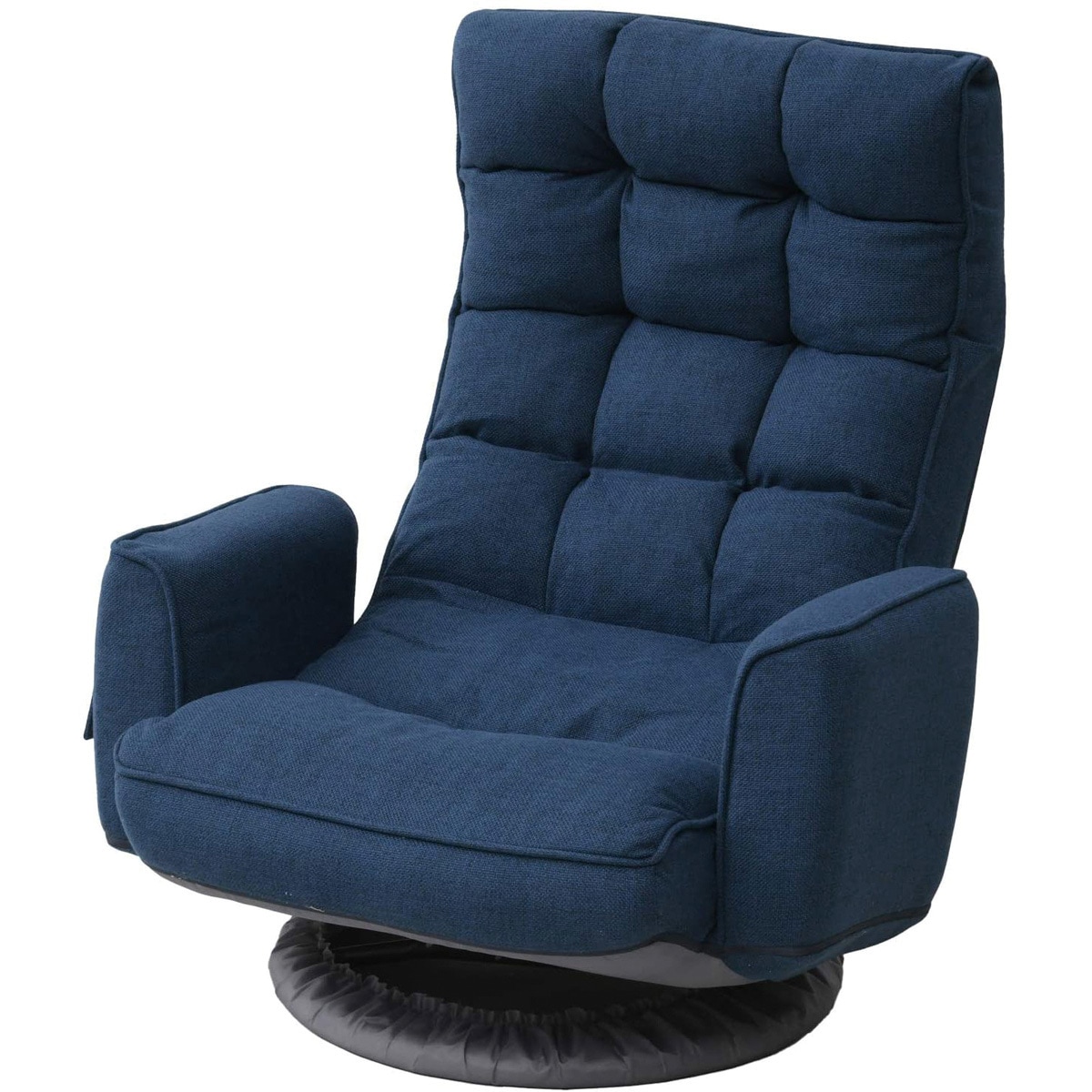 SKZ-72(NV) リクライニング 回転座椅子 肘掛け付 YAMAZEN(山善