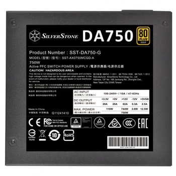 SilverStone 80 PLUS Gold フルモジュラーATX電源 SILVER STONE