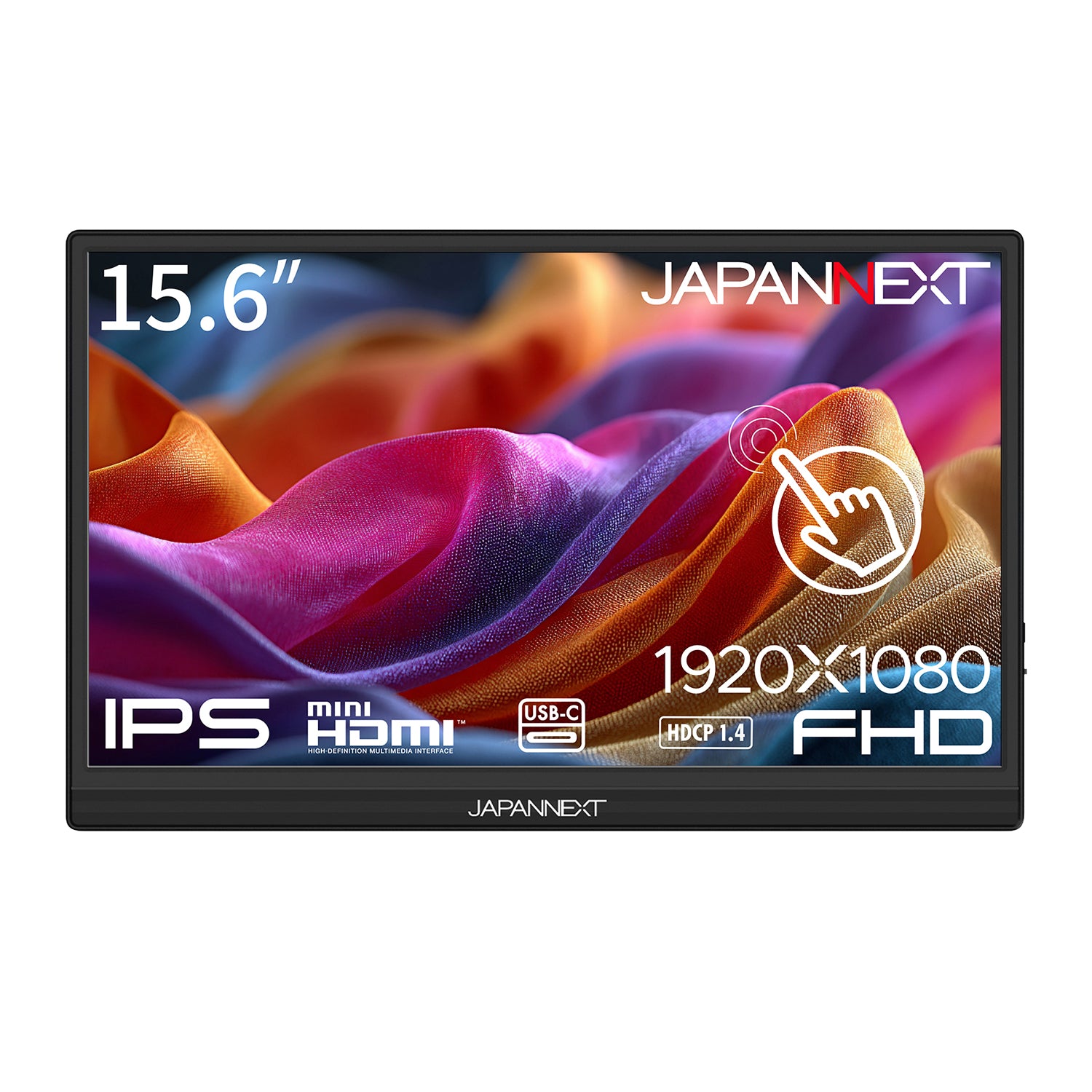 Amazon.co.jp限定】 JAPANNEXT 15.6インチ IPSパネル搭載 10点マルチ
