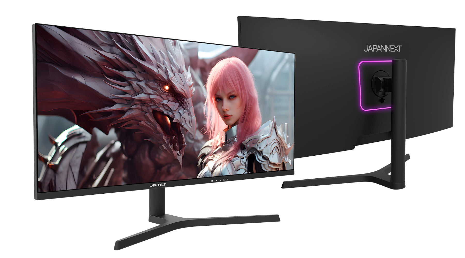 JAPANNEXT 34インチ IPSパネル搭載 165Hz対応 UWQHD(3440x1440)解像度