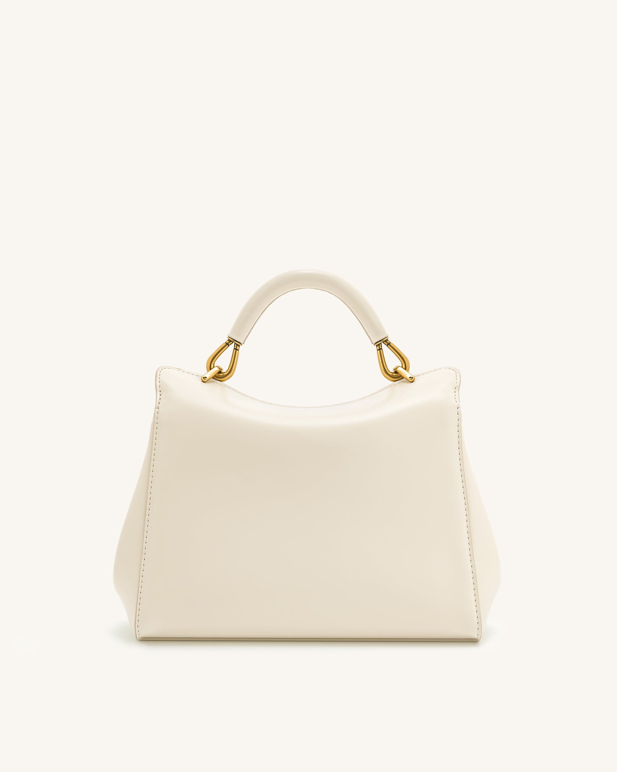 Lucia クラシックトップハンドバッグ - ホワイト - JW PEI Japan Official