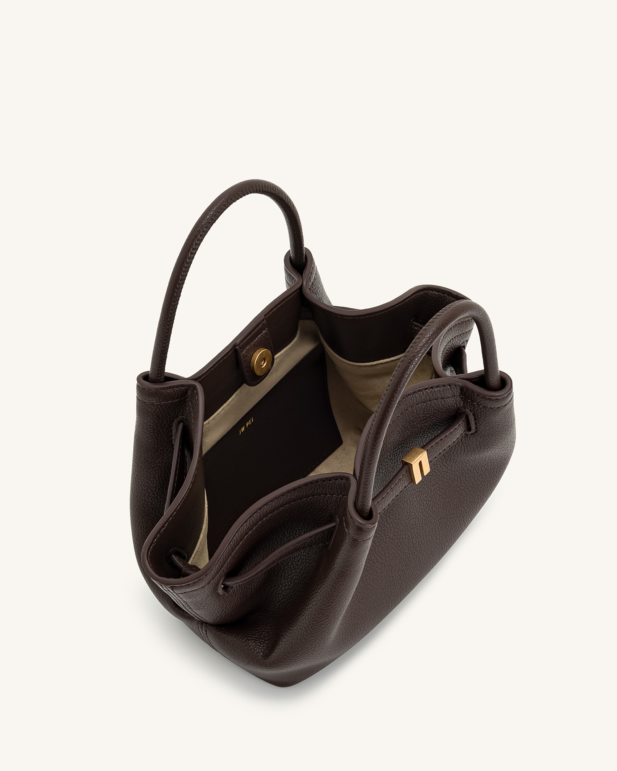 Hana ミニトートバッグ - ダークブラウン - JW PEI Japan Official