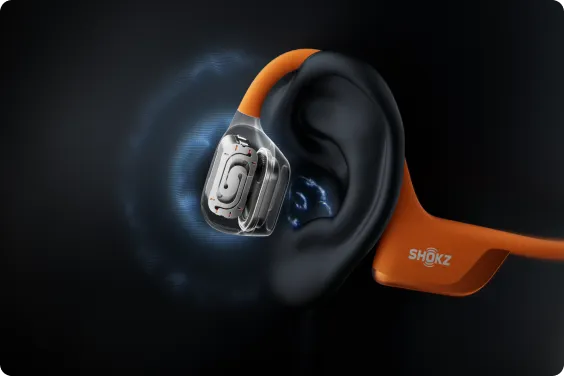 コミュニケーションのための骨伝導ヘッドセット「AfterShokz OpenComm」