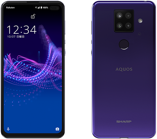 AQUOS sense4 plusのデザイン・色｜AQUOS：シャープ