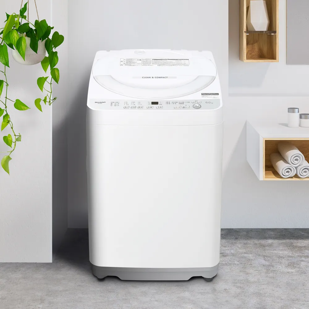 ES-GE6J | 洗濯機：シャープ