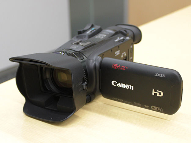 キヤノン、業務用小型フルHDビデオカメラ「XA35/XA30」の発売日が決定