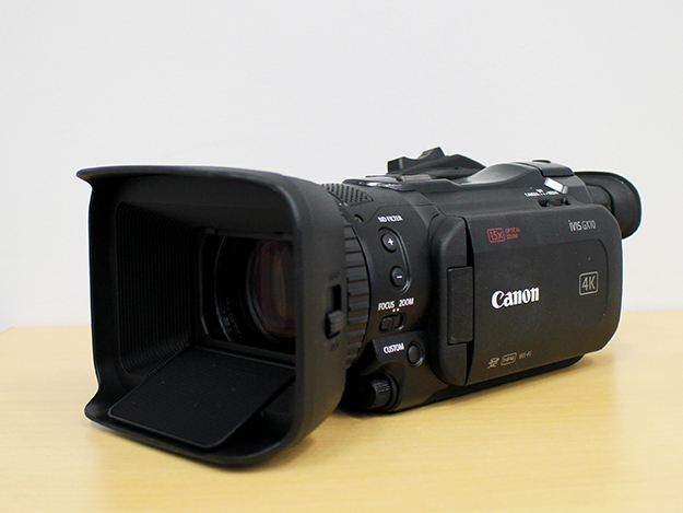キヤノン、4K60P記録対応のハイアマチュア向けビデオカメラ「iVIS GX10