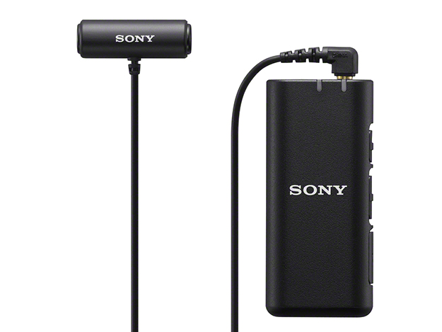 ソニー、ワイヤレスマイクロホン「ECM-W2BT」とステレオラベリア