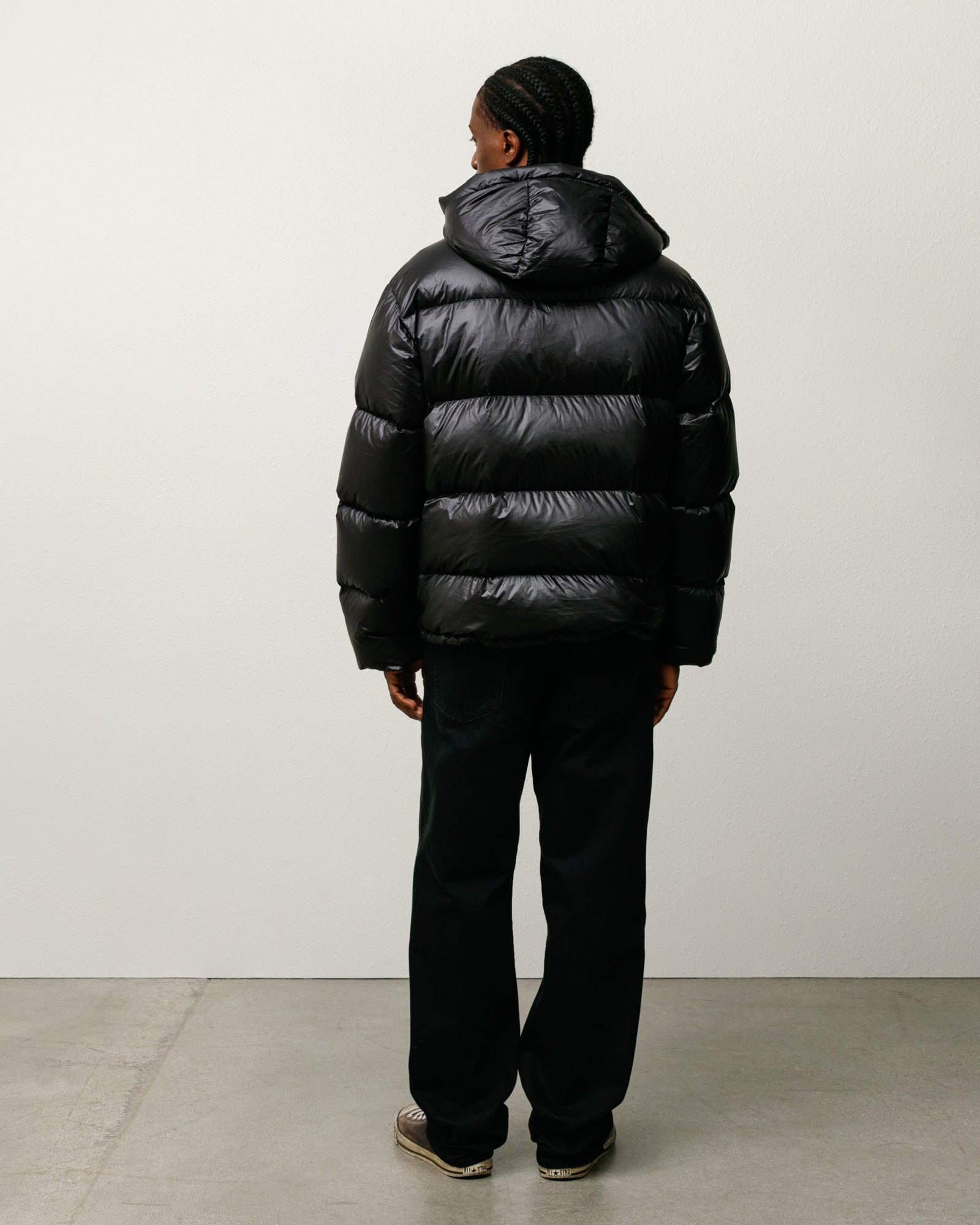 Micro Ripstop Down Parka – Jet Black | Outerwear | Stüssy Japan
