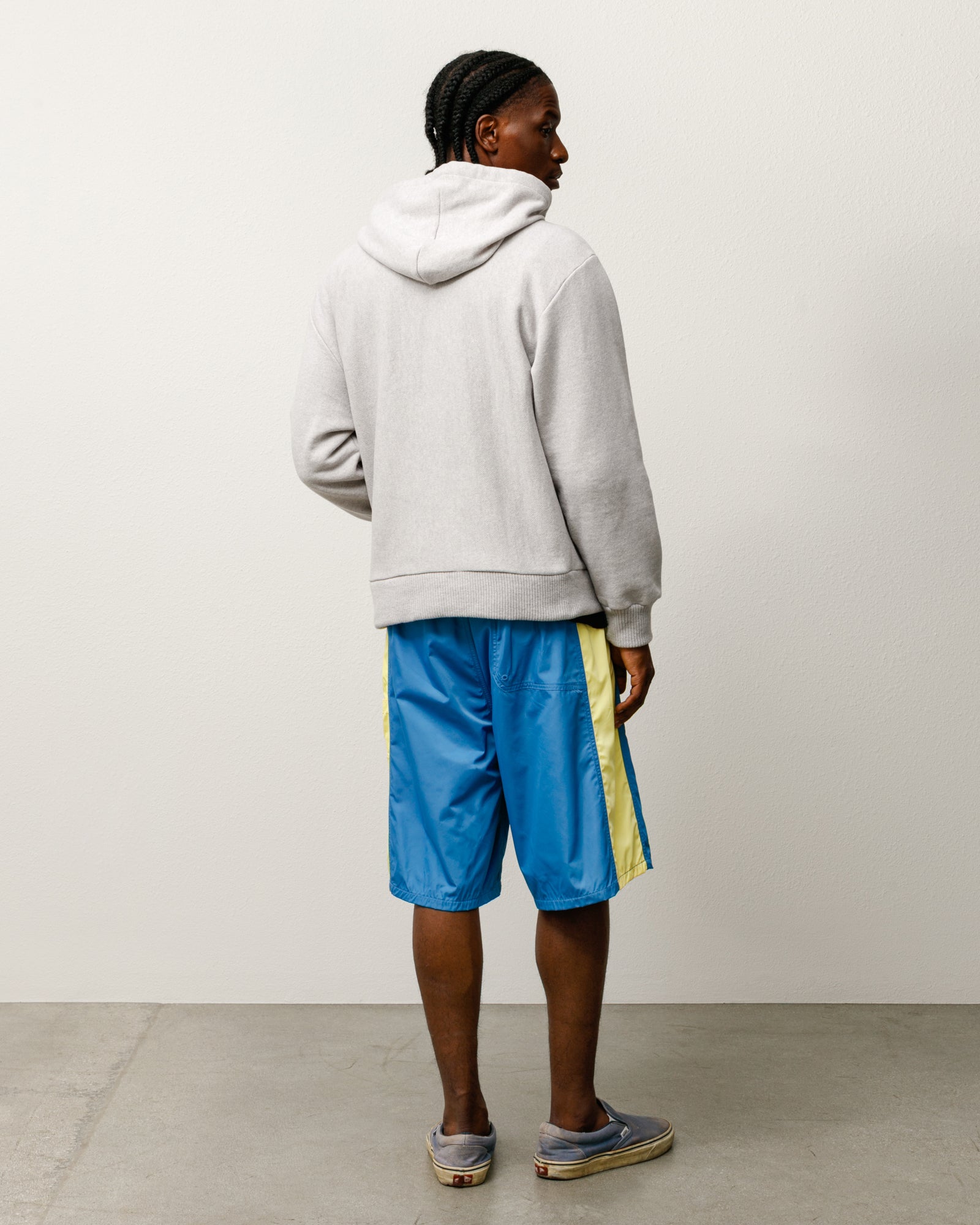 Patch Zip Knit Hoodie – Ash Heather | Tops & Knits | Stüssy Japan