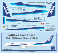 Boeing 787-9 Dreamliner - Japan Airlines Oneworld Draw Decal -20